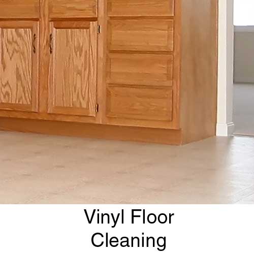 Vinyl Floor Cleaning